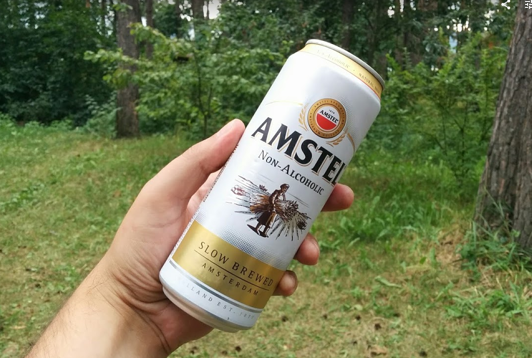 Фото к тесту: Безалкогольное пиво Amstel